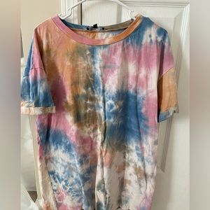 Womens Lulus T-Shirt Dress